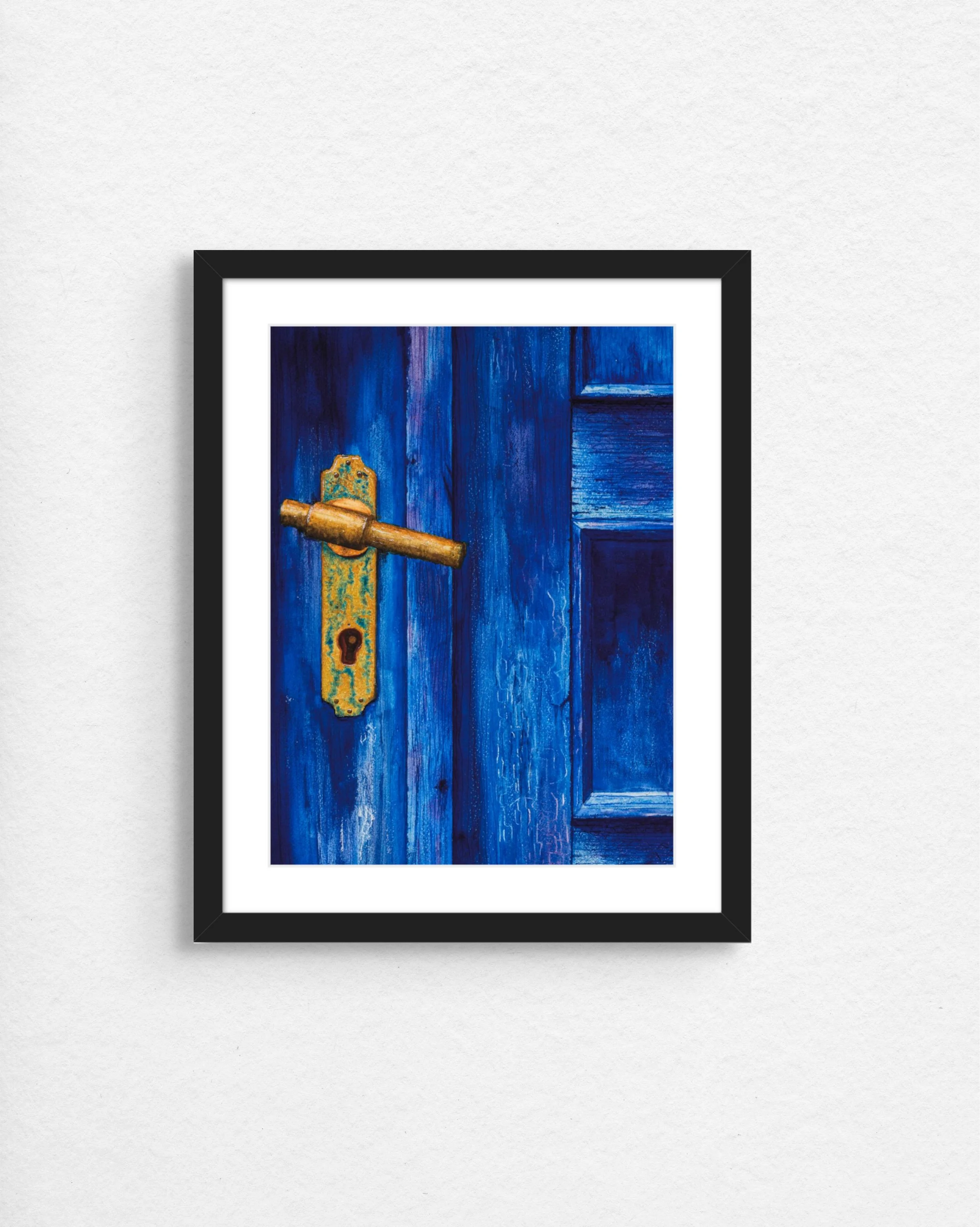 Echoes Behind the Blue Door — Michael Jacobs Fine Art